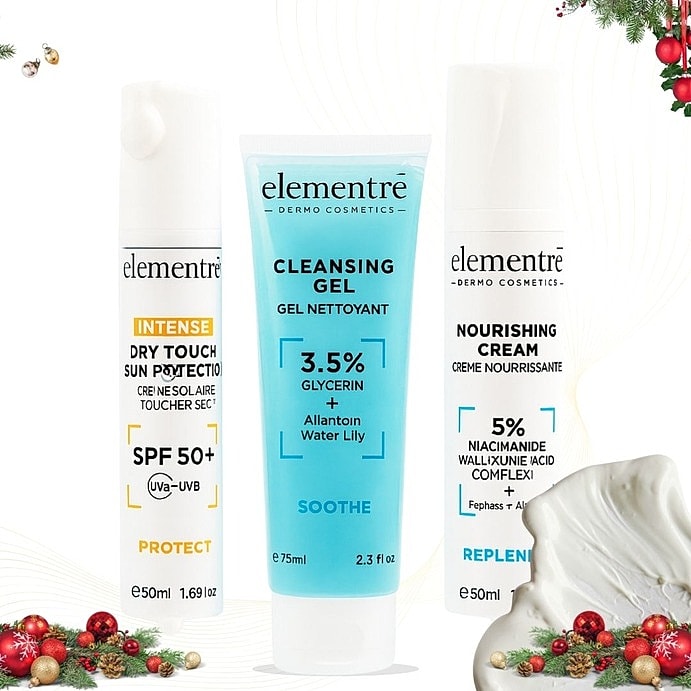 Advanced skincare products by Elementré.