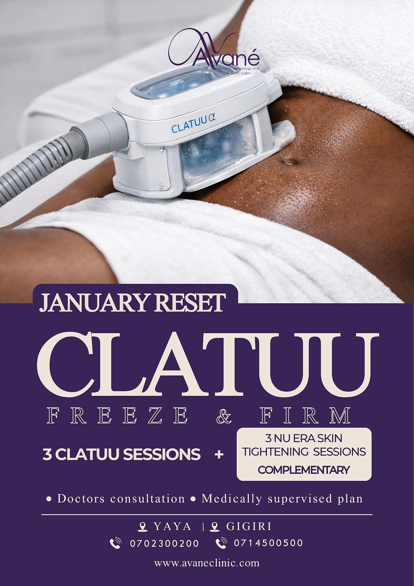 Clatuu promotion for youthful look, buy two get one.
